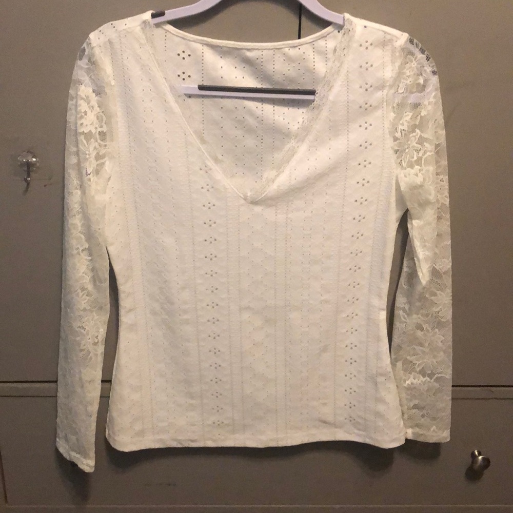White long sleeve